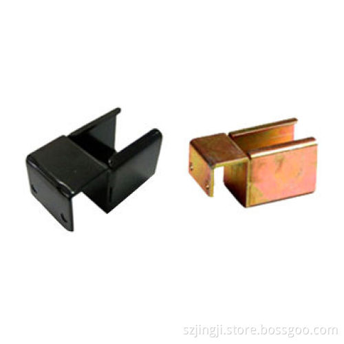 Metal Support for Roller Track, with Different End Stop and Surface Treatment